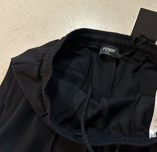 NWT $920 Fendi Men Drawstring Short Pants Black 32 US/48 Eu Italy