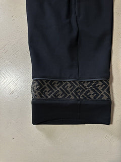 NWT $920 Fendi Men Drawstring Short Pants Black 32 US/48 Eu Italy