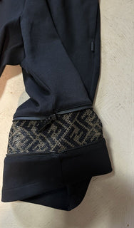 NWT $920 Fendi Men Drawstring Short Pants Black 32 US/48 Eu Italy