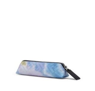 NWT $450 Fendi FF Logo Pen Holder Azzurro/Blue Italy