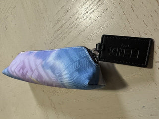 NWT $450 Fendi FF Logo Pen Holder Azzurro/Blue Italy