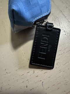 NWT $450 Fendi FF Logo Pen Holder Azzurro/Blue Italy