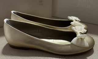NIB Armani Junior Girls Shoes Color Gold Size 35 Eu