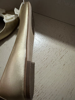 NIB Armani Junior Girls Shoes Color Gold Size 35 Eu
