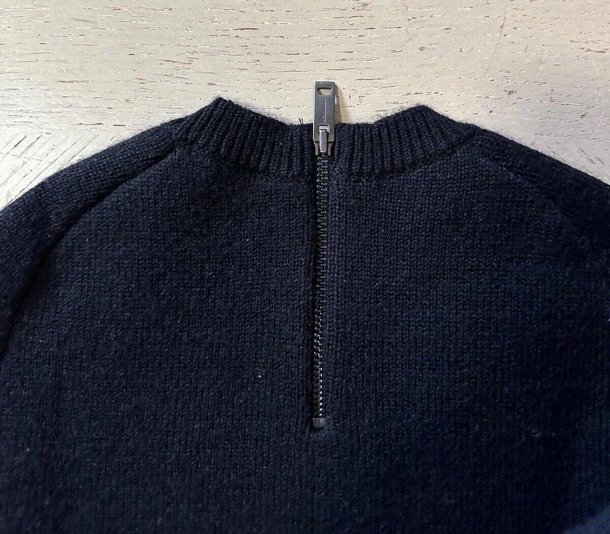 New Burberry Baby Girls Cashmere Blend Sweater Dress Black/Beige/Multi Size 18 M