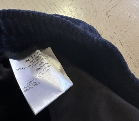 New $7995 KITON Men’s Velvet  Suit Blue 42R US/52R Eu Italy