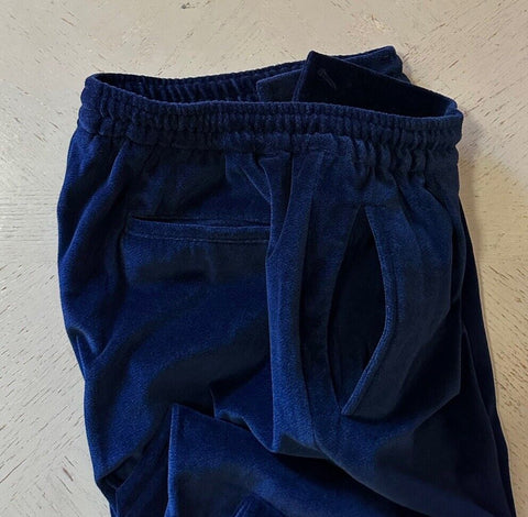 New $7995 KITON Men’s Velvet  Suit Blue 42R US/52R Eu Italy