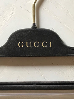New Gucci Non-slip Brown Pants Hanger - BAYSUPERSTORE