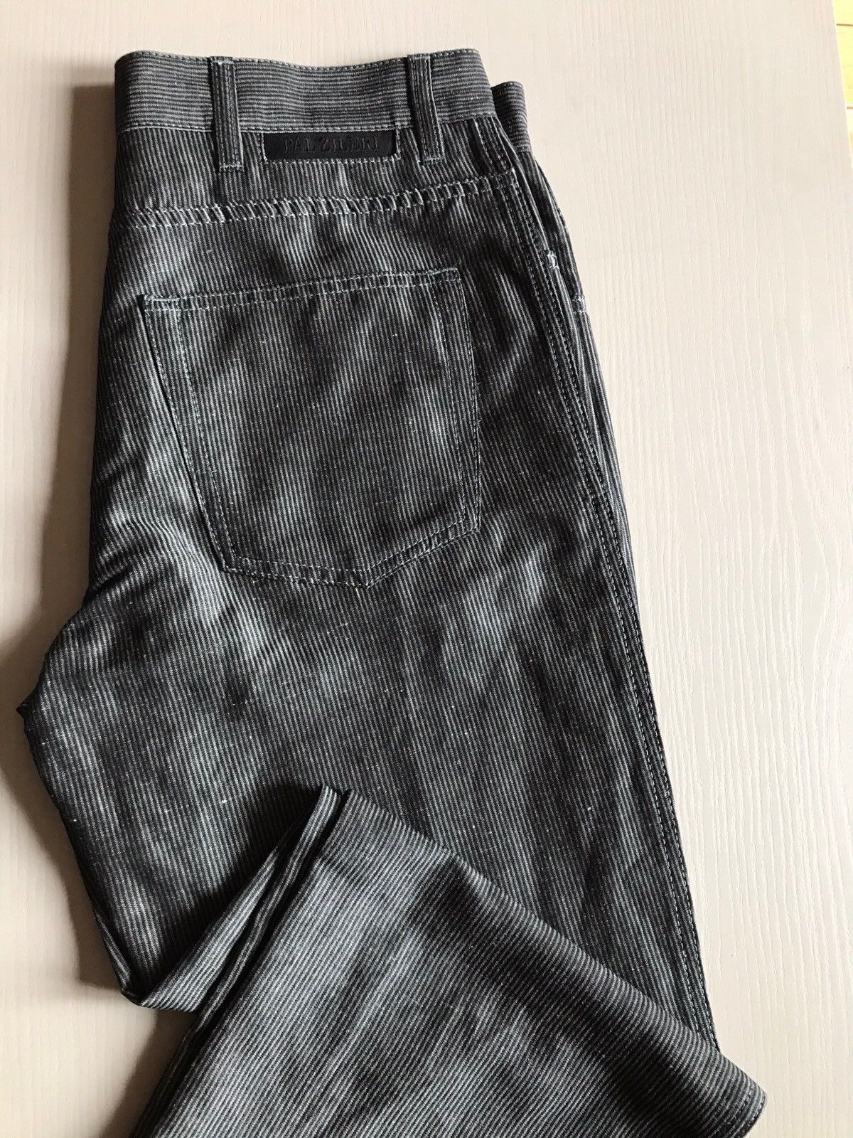 NWT $570 Pal Zileri Mens Pants Jeans DK Gray 30 US ( 48 Eur ) Italy - BAYSUPERSTORE