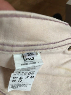 New $475 D&G Women's Pants Jeans Cream Size 28 Made In Italy - BAYSUPERSTORE