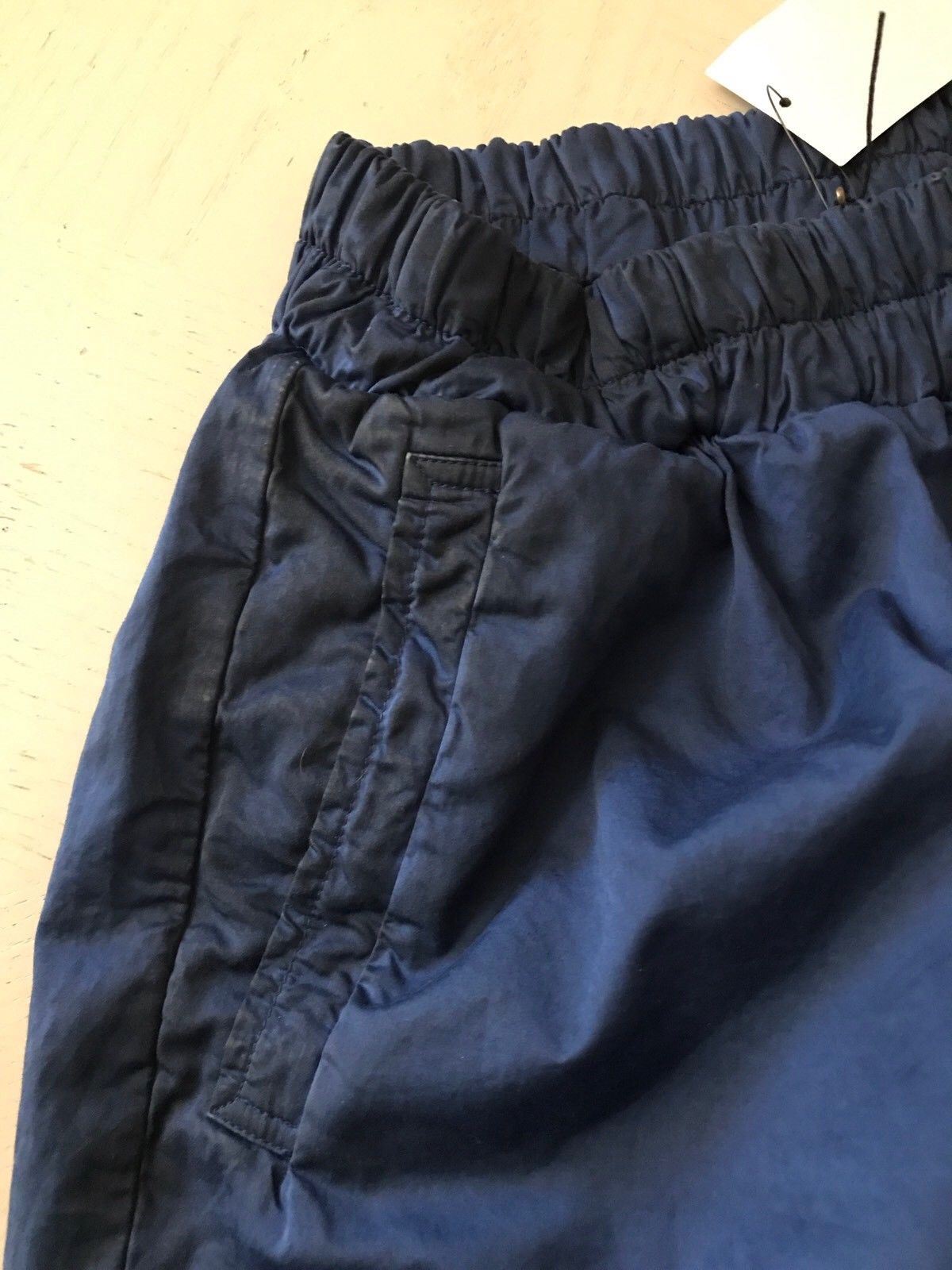 Neu mit Etikett: 590 $ Bottega Veneta Herrenhose Sporthose Blau 32 US (48 Eu) Italien