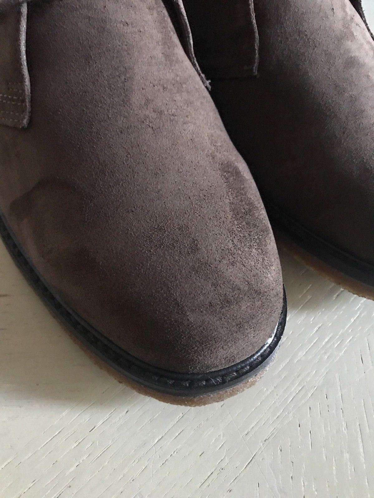 New $795 Polo Ralph Lauren Mens Suede Boots Shoes Dark Brown 10 US - BAYSUPERSTORE