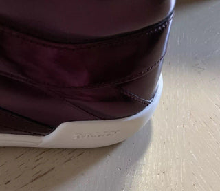 New $700 Bally Men Eticon Leather High-Top Sneakers Merlot 7 US Switzerland