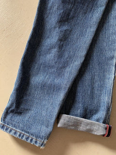 New $550 Bally Women's Jeans Pants Blue 8 US ( 40 Eu ) Italy