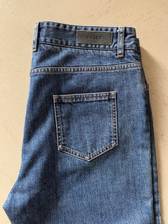 New $550 Bally Women's Jeans Pants Blue 8 US ( 40 Eu ) Italy