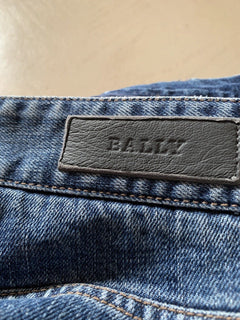 New $550 Bally Women's Jeans Pants Blue 8 US ( 40 Eu ) Italy