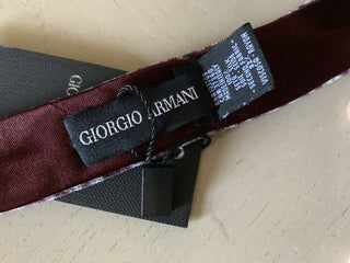 New $445 Giorgio Armani Neck Tie Purple Hand made in Italy