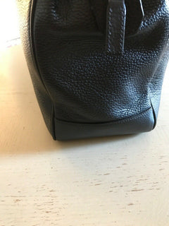 Neue 1395 $ Armani Collezioni Herren Leder Aktentasche Reisetasche Schwarz