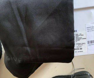 New $775 Givenchy Mens Leather Light Shoes Black 10 US ( 43 Eu ) Italy