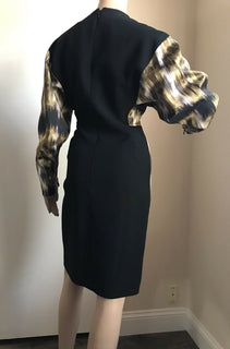 New $2600 CELINE Womens Dress Black/Brown Size 36 Eu ( S US )  France