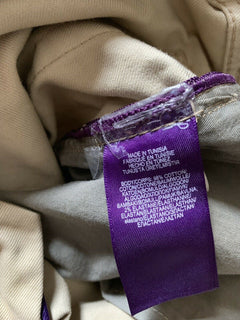 Neu mit Etikett: 395 $ Ralph Lauren Purple Label Herrenjeanshose Slim Fit Beige 34/32L US