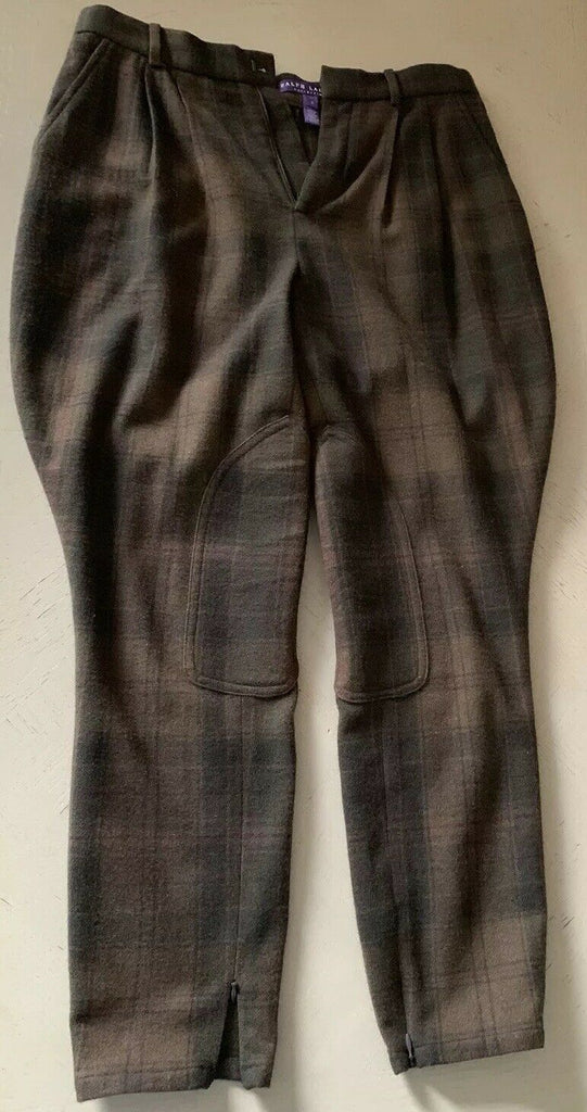 1895 $ Ralph Lauren Collection Purple Label Damenhose Braun 6 US