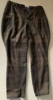 1895 $ Ralph Lauren Collection Purple Label Damenhose Braun 6 US