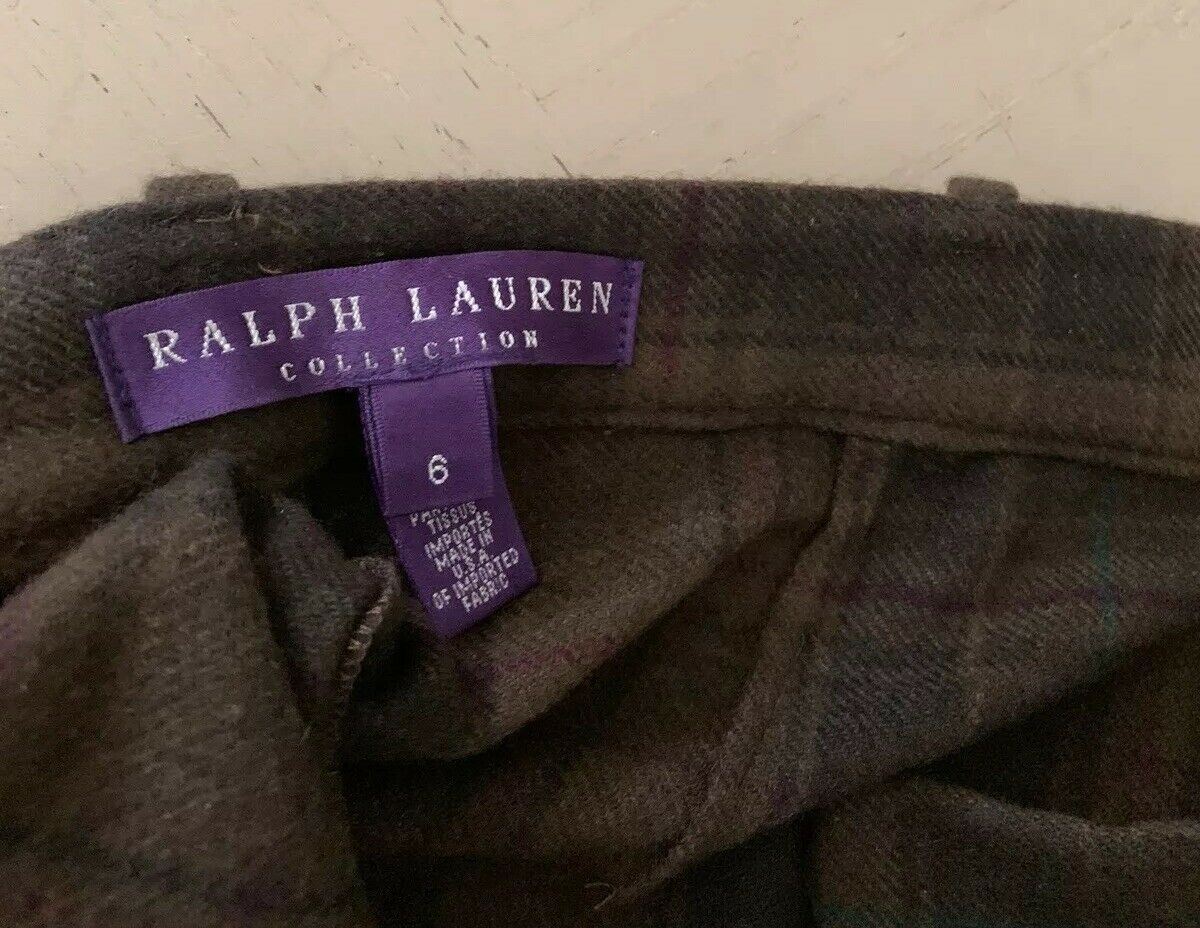 1895 $ Ralph Lauren Collection Purple Label Damenhose Braun 6 US