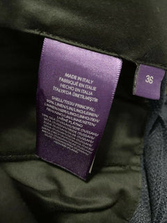 Neu mit Etikett: 595 $ Ralph Lauren Purple Label Herren-Leinenhose Navy 38 US (54 Euro) Italien