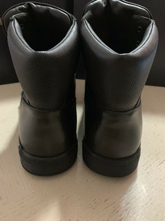 Neu $850 Ralph Lauren Purple Label Herren High Top Sneakers Schuhe Schwarz 11,5 US Ita