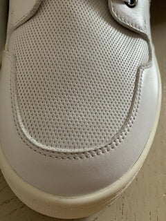 Neu $850 Ralph Lauren Purple Label Herren High Top Sneakers Schuhe Weiß 11,5 US Ita