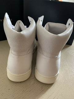 Neu $850 Ralph Lauren Purple Label Herren High Top Sneakers Schuhe Weiß 11,5 US Ita