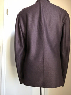 Neu mit Etikett Armani Collezioni Sport Mantel Jacke Blazer Burgund 46R US (56R Eu)
