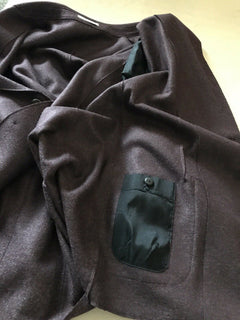 Neu mit Etikett Armani Collezioni Sport Mantel Jacke Blazer Burgund 46R US (56R Eu)