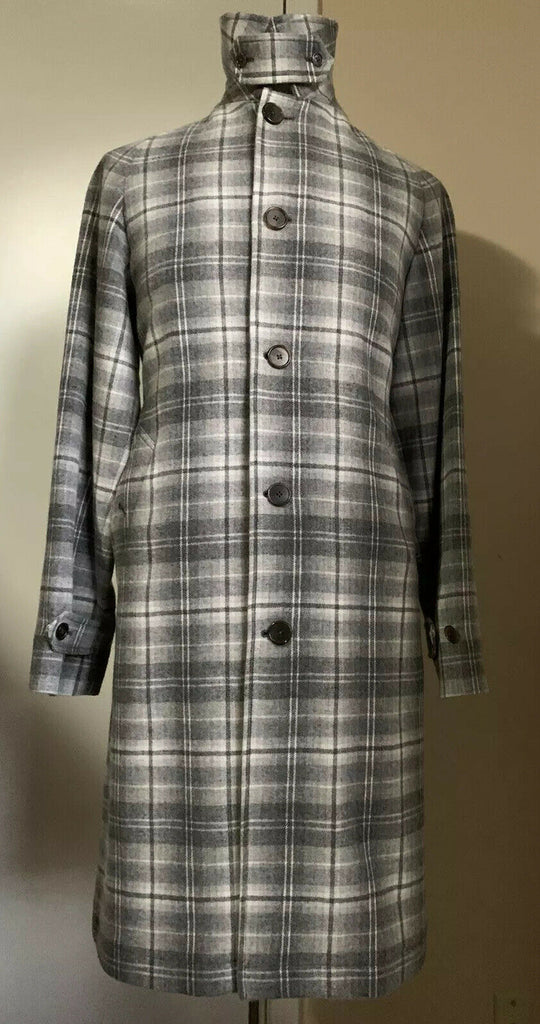 Neu$5995 Ralph Lauren Purple Label Herren-Kaschmir-Übermantel, Grau, Größe 38 US, Italien