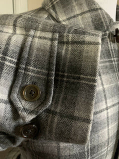 Neu$5995 Ralph Lauren Purple Label Herren-Kaschmir-Übermantel, Grau, Größe 38 US, Italien