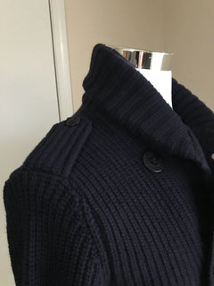 Neu mit Etikett: 2495 $ Ralph Lauren Purple Label Herren-Strickjacke, Strickjacke, Marineblau, S, Italien