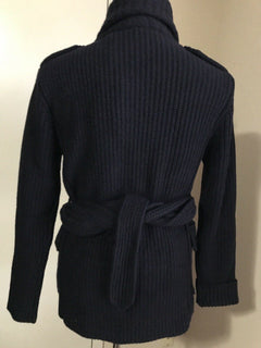 Neu mit Etikett: 2495 $ Ralph Lauren Purple Label Herren-Strickjacke, Strickjacke, Marineblau, S, Italien