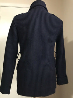 Neu mit Etikett: 2495 $ Ralph Lauren Purple Label Herren-Strickjacke, Strickjacke, Marineblau, S, Italien