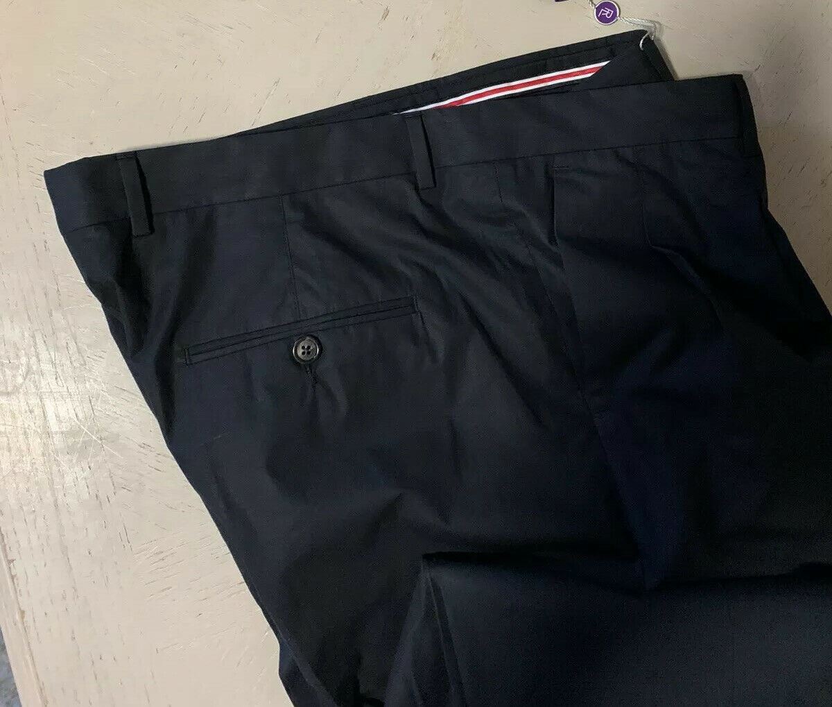 NWT $495 Ralph Lauren Purple Label Men Pants Black 36 US ( 52 Euro )