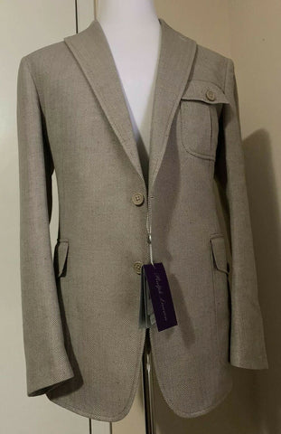 NWT $4995 Ralph Lauren Purple Label Men Sport Coat Blazer LT Brown 42 Hand made