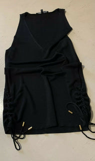 $1245 Gucci  Women’s Blouse Black Size M Made In Italy