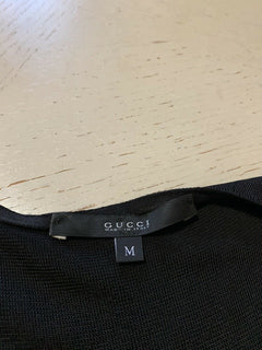 $1245 Gucci  Women’s Blouse Black Size M Made In Italy
