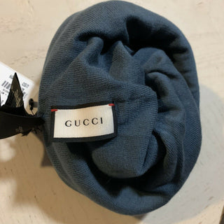 NWT $645 Gucci Womens Hat Lusin Green/Gold Size S Italy