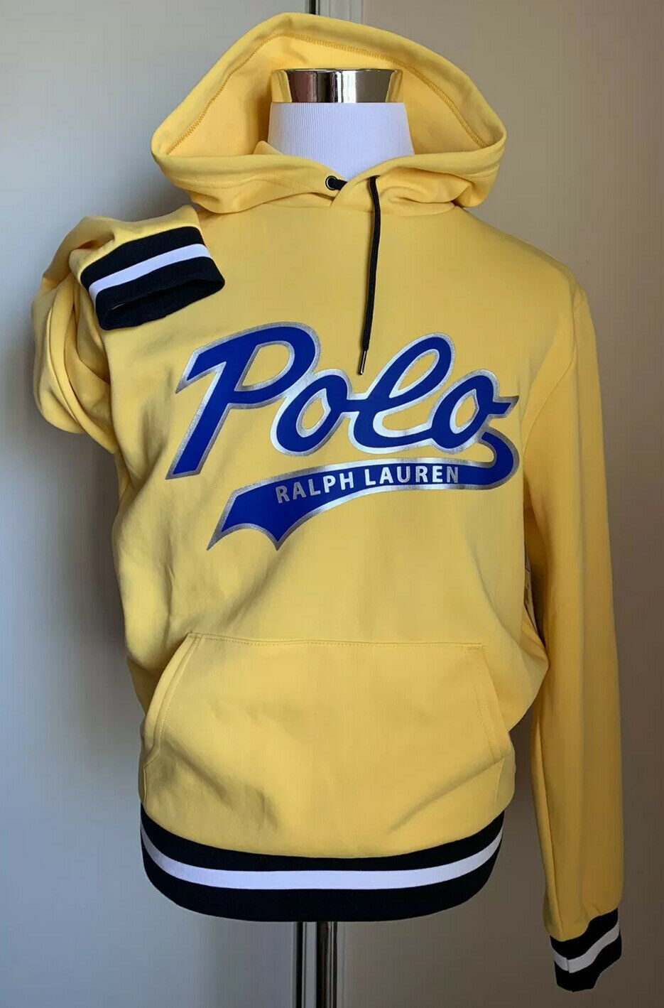 NWT Polo Ralph Lauren Men Sweater Jacket Yellow M