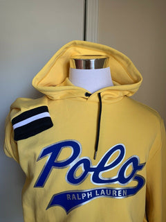 Neu mit Etikett Polo Ralph Lauren Herren Pullover Jacke Gelb M
