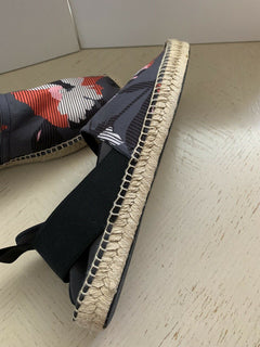 Neu $325 Emporio Armani Herren Espadrille-Schuhe Grau 11 US/10 UK X4S020