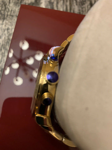 NIB $2150 Salvatore Ferragamo Men Watch SFH6006 Stainless Steel Gold Switzerland