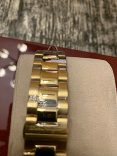 NIB $2150 Мужские часы Salvatore Ferragamo SFH6006 из нержавеющей стали, золото, Швейцария 