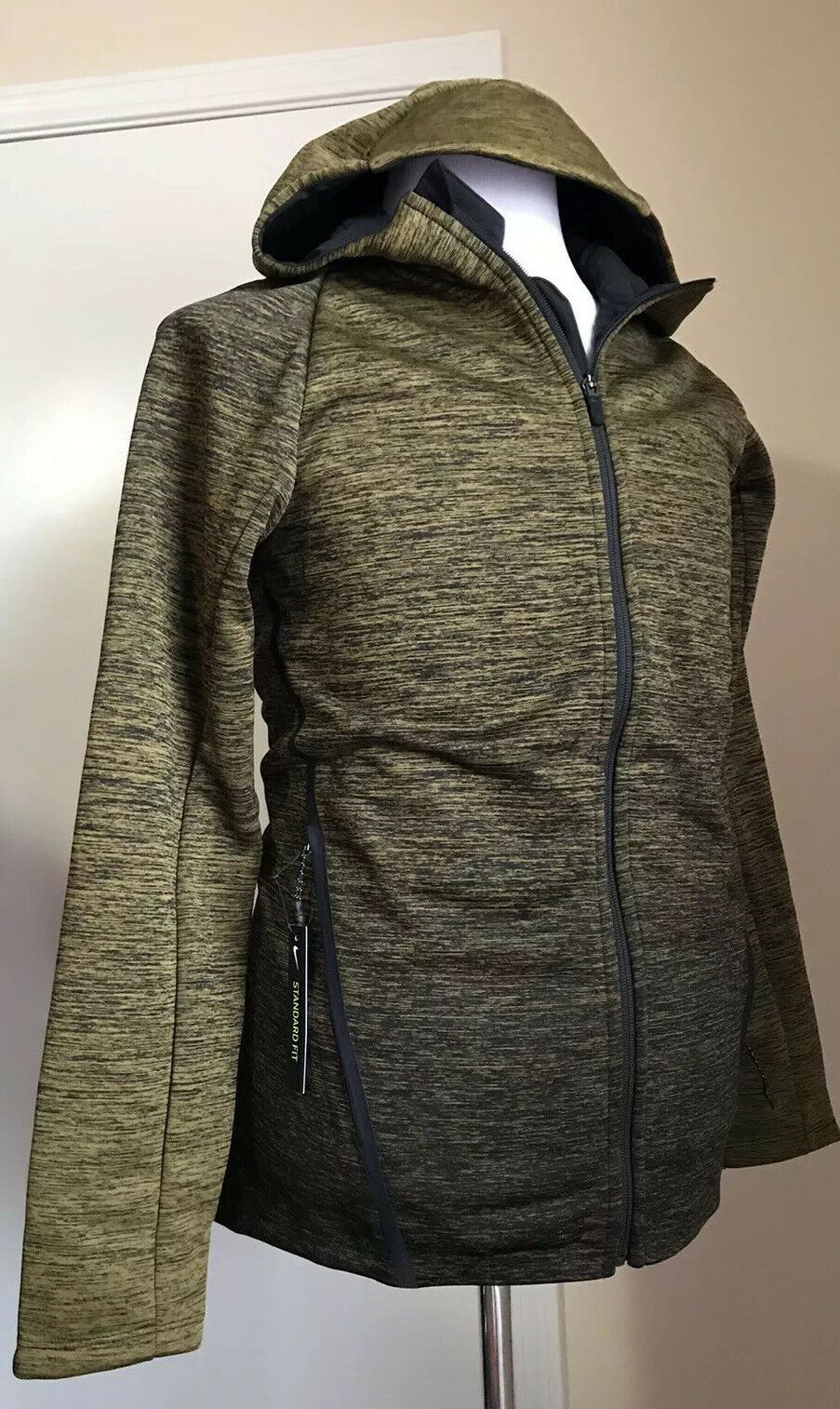 New $195 Nike Men Sport Jacket Coat Green Size S
